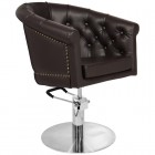 Hairdressing Chair GABBIANO LONDON Brown